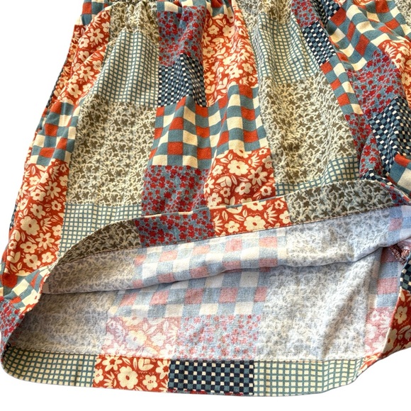 Lucy & Yak Patchwork Pull-On Shorts Size 2X - Picture 5 of 7